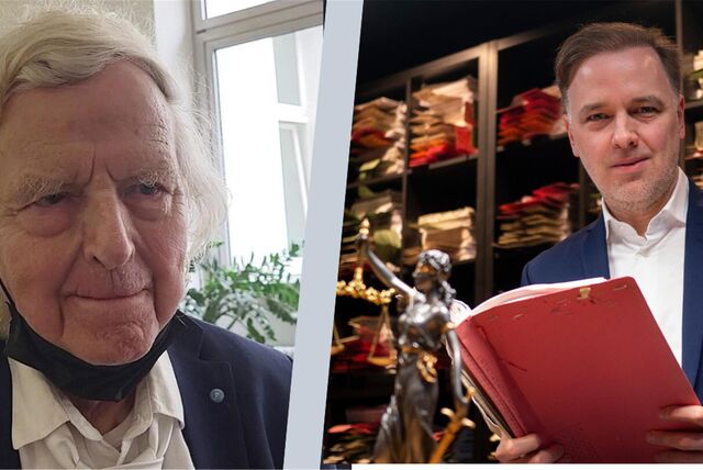 Siegmund Benecken und sein Sohn Burkhard verteidigen den jungen Syrer, der in Bad Oeynhausen den 20-jährigen Philippos zu Tode geprügelt haben soll.