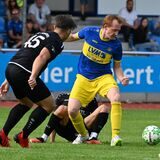 Patrick Sobbe (SV Herbern) am Ball