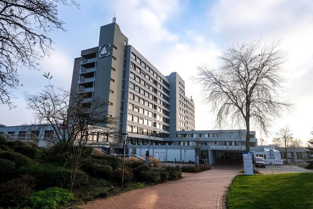 Außenansicht des Prosper-Hospitals in Recklinghausen.