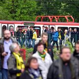 Der ÖPNV bringt BVB-Fans zum Signal Iduna-Park