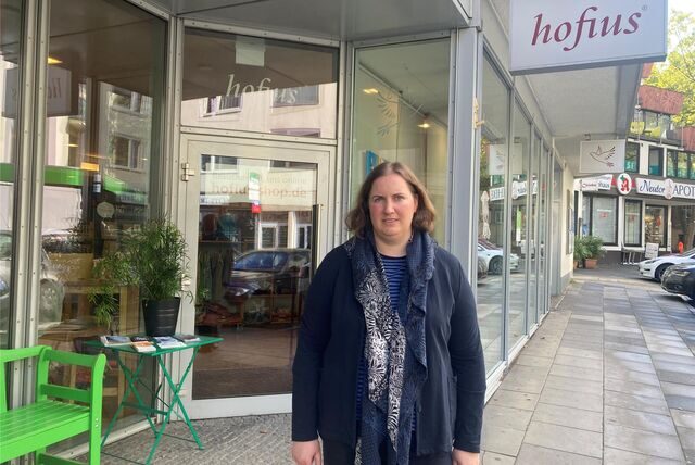 Geschäftsfrau Lena Dümer plädiert für einen positiveren Blick auf die Dortmunder City.