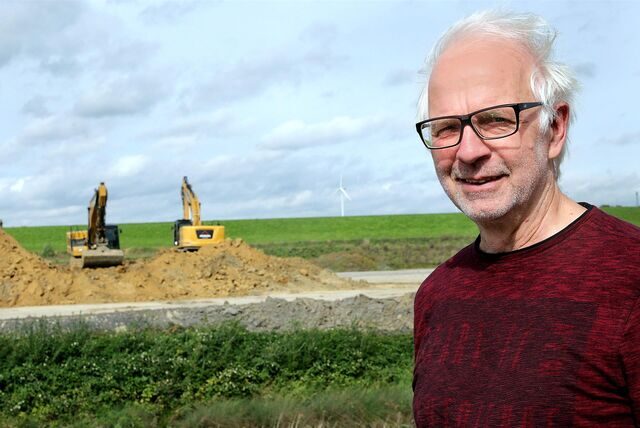 Gerhard Formanowicz kennt die neuen Lippedeiche wie kein Zweiter.
