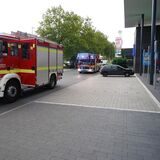 Die Feuerwehr war bei einer Aldi-Filiale im Einsatz.