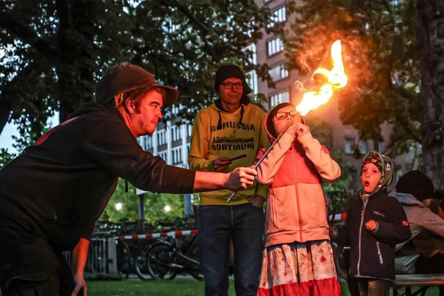 Am Samstagabend (23.9.) fand die DEW21-Museumsnacht in Dortmund statt. Wir zeigen die besten Bilder.