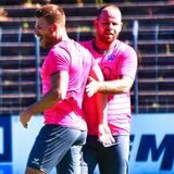 Manuel Backes (l) legte mit seinem 1:0 für den SV Wacker Obercastrop II den Grundstein für das 3:0 beim Verfolger Westfalia Herne. Die Castrop-Rauxeler führen mit sechs Siegen aus sechs Spielen sowie 35 Toren die Kreisliga B2 an.