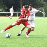 Blieben in Hochlar torlos: Felix Unger (l.) und die DJK Sportfreunde Datteln.