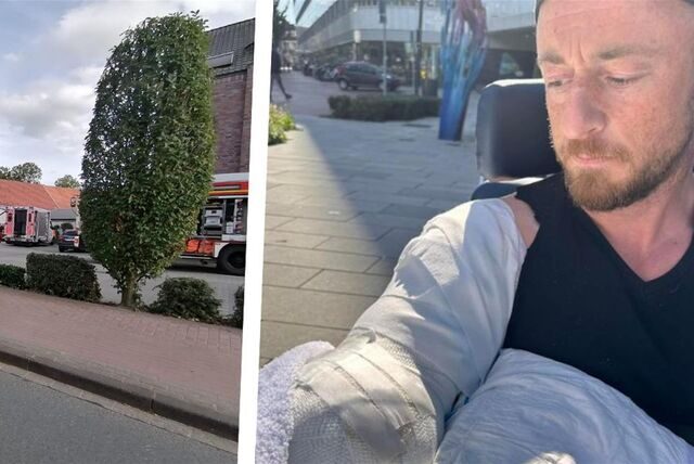 Mario Nordkamp hatte eine Arbeitsunfall