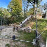 Stadtsprecher Christoph Winkel erklärt, warum der Ritterspielplatz in Dorsten immer noch teilweise gesperrt ist.