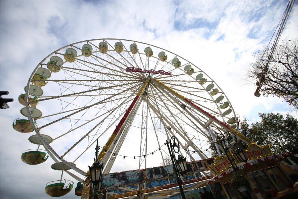 Das gilt auch für das Riesenrad.