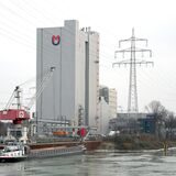 Die Getreidemühle Roland Mills United am Stadthafen in Recklinghausen