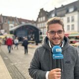 Julian Preuß berichtete live vom Herbst- und Heimatfest in Dorsten.