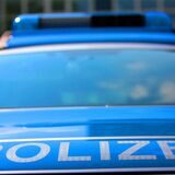 Ein Polizeiwagen.