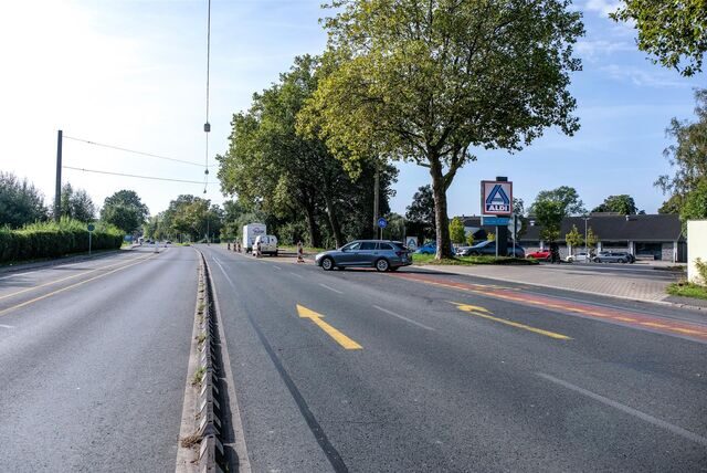 Recklinghausen Sanierung am PopupRadweg