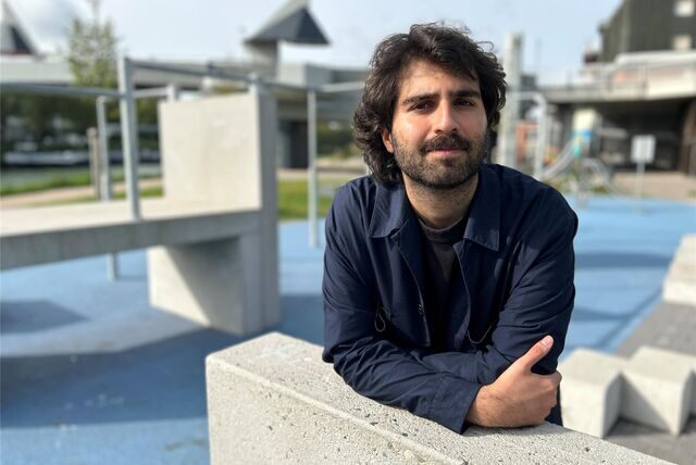 Beran Ergün dreht einen Kurzfilm in Dorsten. Eine Szene soll auch auf der Outdoor-Anlage am Gymnasium Petrinum spielen.