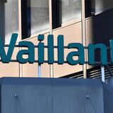 Firmenlogo von Vaillant am Unternehmenssitz