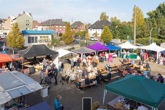 Erster Herbstmarkt in Rauxel.
