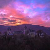blick auf die burg altena