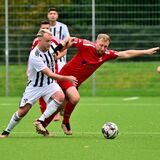 Spieler im Zweikampf