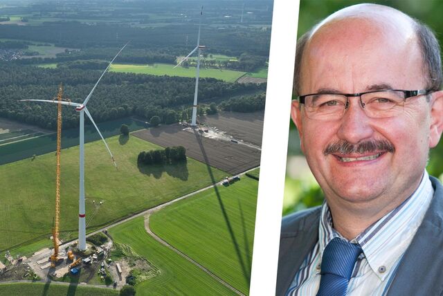 Heinz Thier und Wuindkraftanlagen in Lembeck