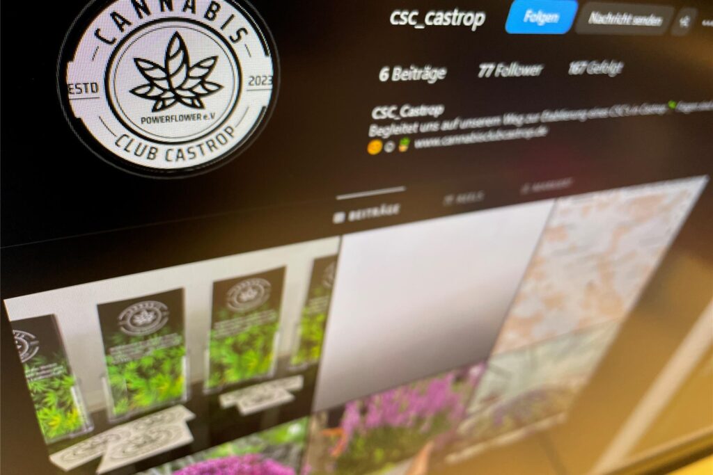 Der Cannabis Club Castrop will gemeinschaftlich Cannabis anbauen und an Mitglieder abgeben, wenn das gesetzlich erlaubt ist.