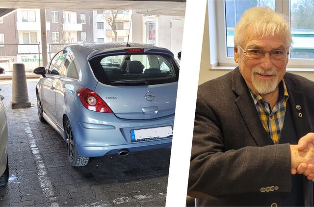 Auch die Parkplatzsituation auf dem Kaufland-Parkdeck hat der Vorsitzende des Seniorenbeirats, Horst Nilius, mit dem Gremiumsvorstand auf der Agenda.