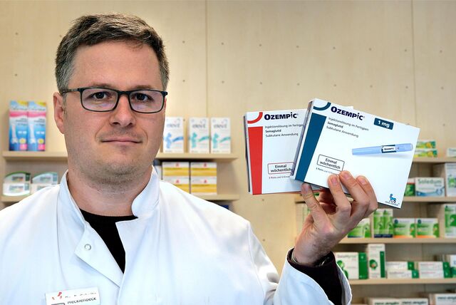 Die Diabetes-Medikamente Ozempic und Trulicity sind auch bei Apotheker Dr. Philipp Schulte-Mecklenbeck Mangelware.