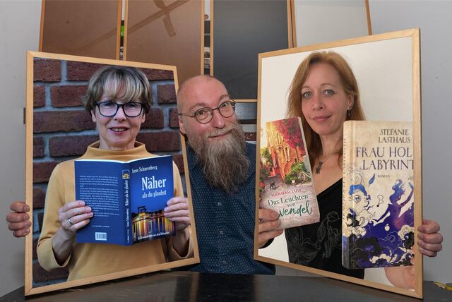 Irene Scharenberg, Wolfgang Tänzer, Hannah Luis (Bildmontage).