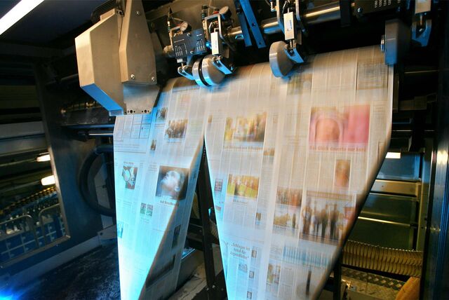 Druckmaschine Lensing Media