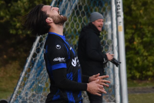 Königsborns Tarik Kurt ärgerte sich über seine verpasste Torchance im Spiel gegen Herne.