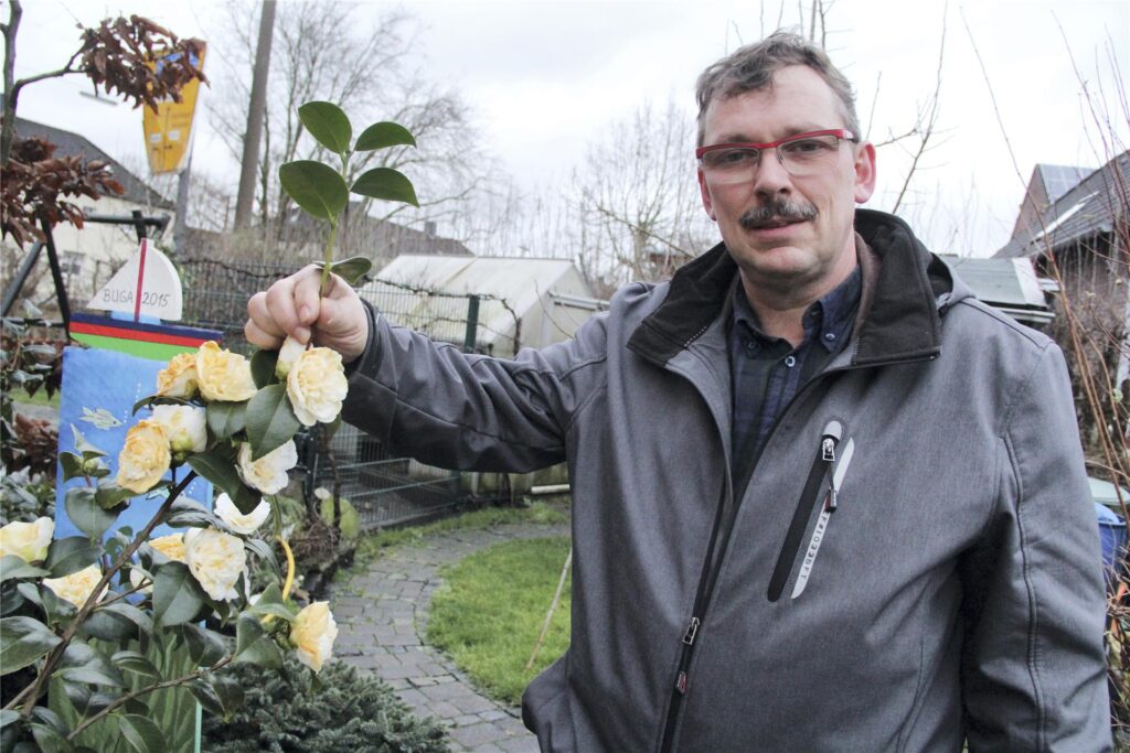 Stephan Bevc ist Chef der Kleingärtner in Castrop-Rauxel und Waltrop.
