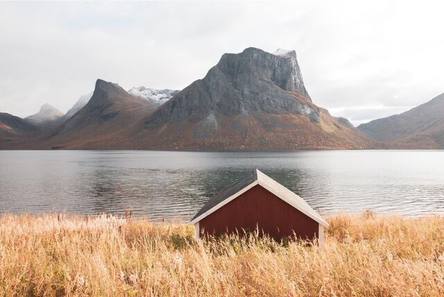 Ein See in Norwegen