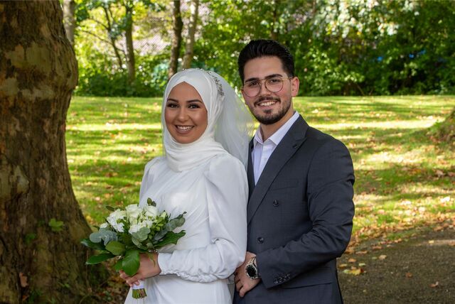 Meliha (geborene Sahin) und Mert Genc lernten sich auf einem Kulturfestival kennen.