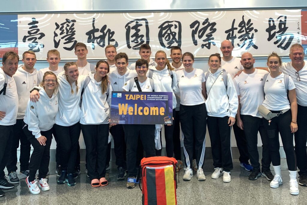 Mit einigen Castrop-Rauxelern ist die deutsche Korfball-Nationalmannschaft in Taiwan angekommen. 