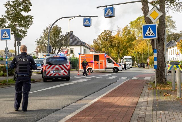 Auf der Moltkestraße in Lünen ereignete sich am Montag (23. Oktober) ein schwerer Unfall.