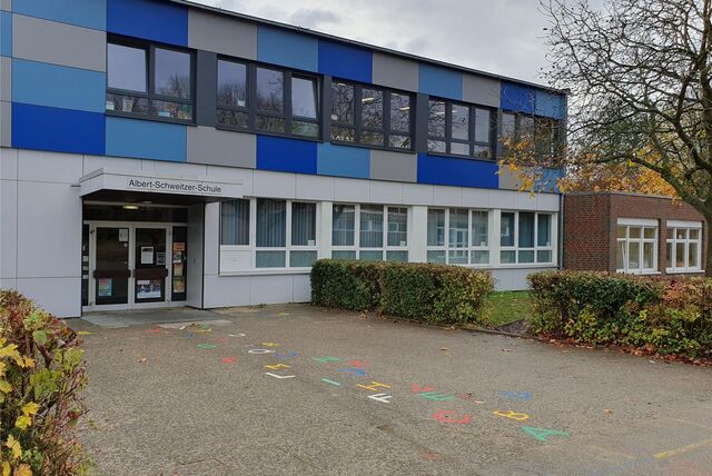 Die Albert-Schweitzer-Grundschule in Oer-Erkenschwick