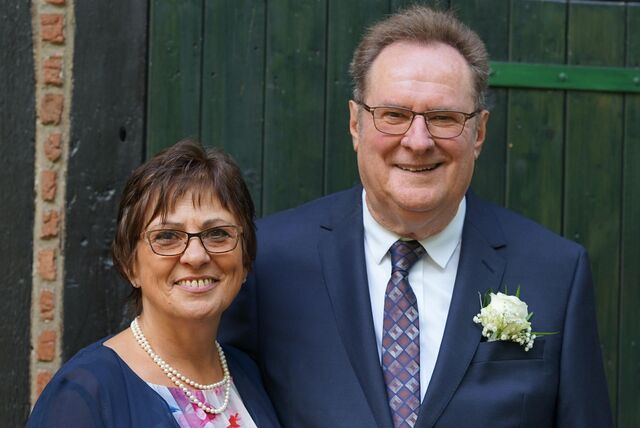 Michaela und Reinhard Breuker haben in Datteln geheiratet.