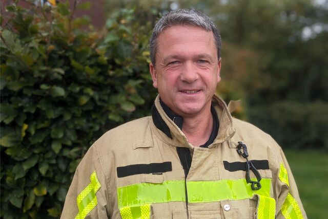 Thorsten Schadwinkel ist Feuerwehrmann in Dorsten.