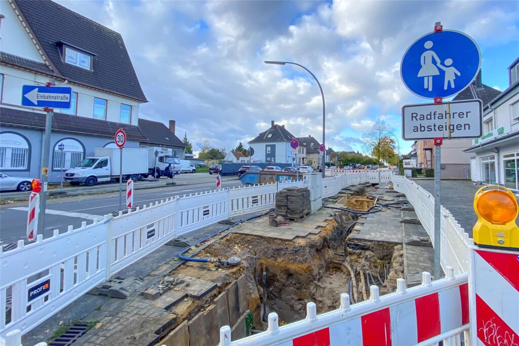 Die Stimbergstraße in Oer-Erkenschwick. Die Stimbergstraße in Oer-Erkenschwick.
