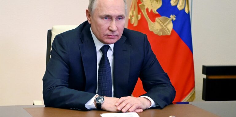Der russische Präsident Wladimir Putin scheint stur: Er will die Ukraine um jeden Preis einnehmen.