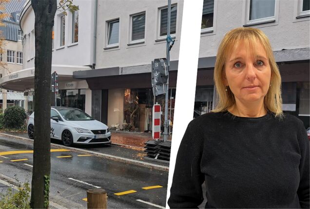 Die Baustellenampel am Biesenkamp ist bereits aufgebaut. Ab 9. November sollen die Bagger anrollen.