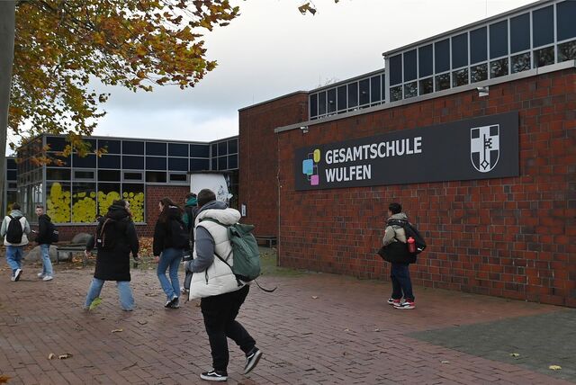 Die Gesamtschule Wulfen wurde wegen einer Bombendrohung geräumt.