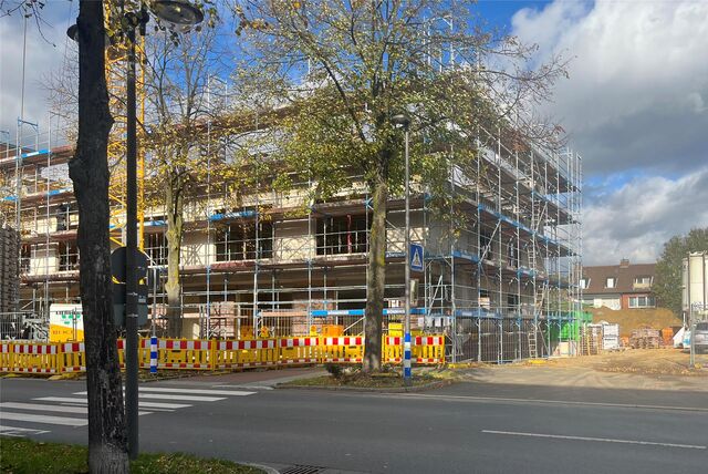 Ehemaliger Parkplatz an der Ludwigstraße.