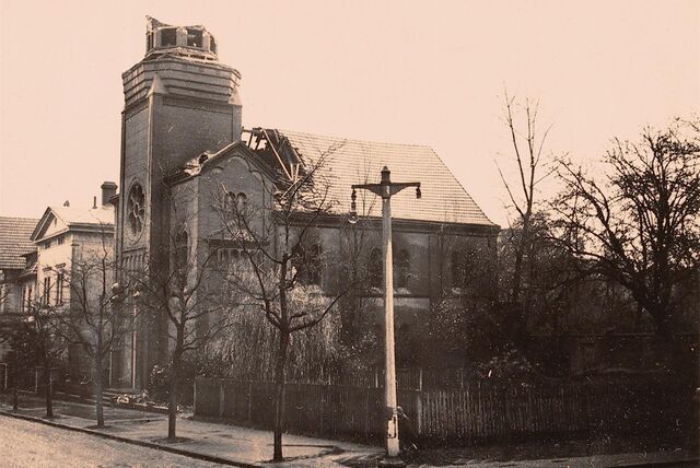Synagoge nach dem 9. November 1938