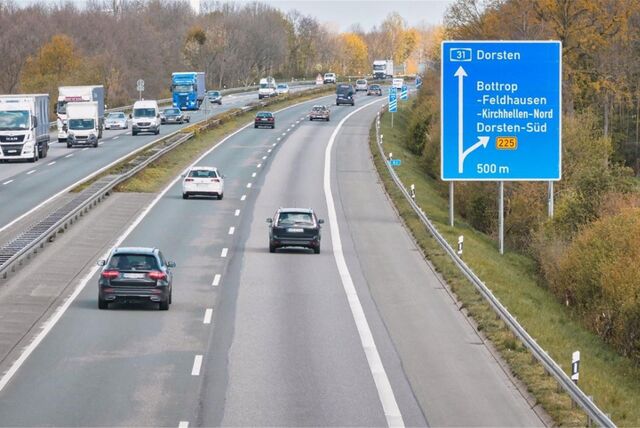 A31 bei Dorsten