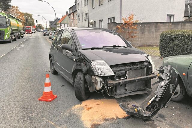Zwei Autos sind in Waltrop zusammengestoßen.