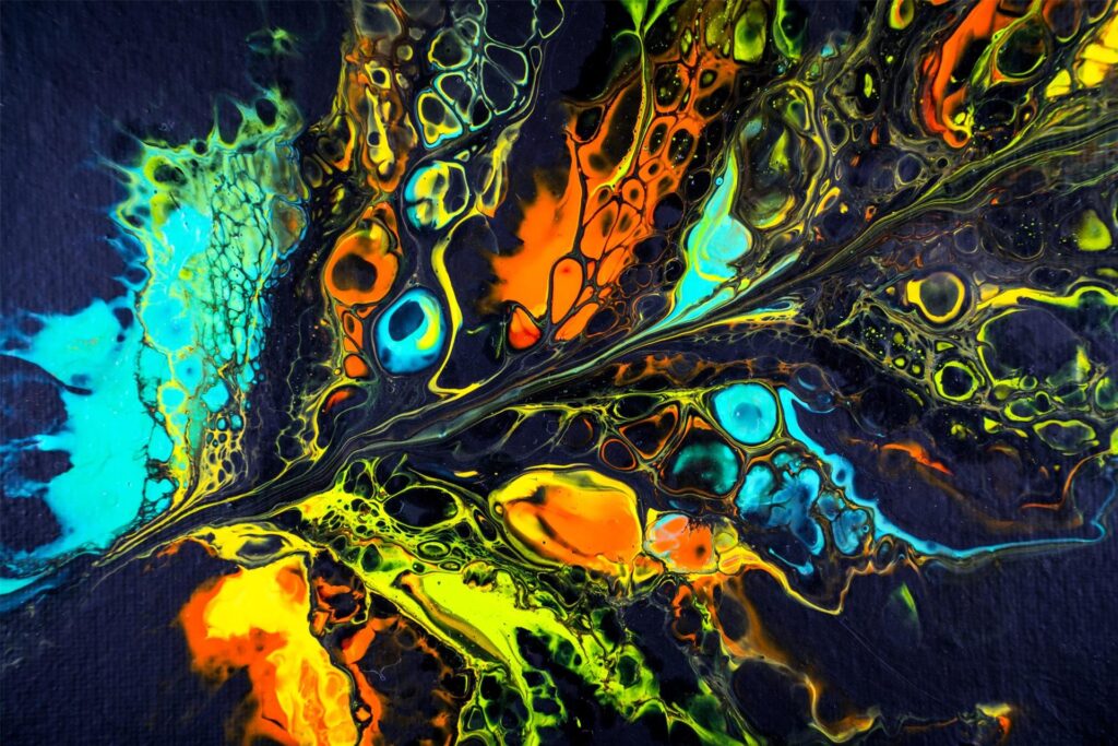 acrylic pouring acrylic pouring