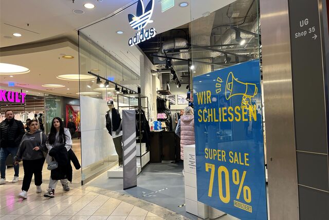 Adidas-Laden in der Thier-Galerie