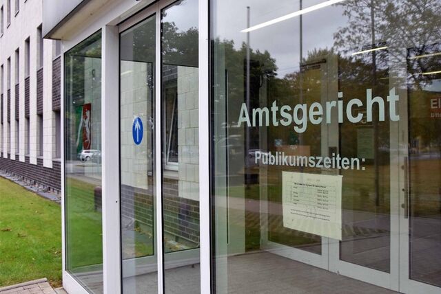 Der Haupteingang des Amtsgerichts von Castrop-Rauxel.