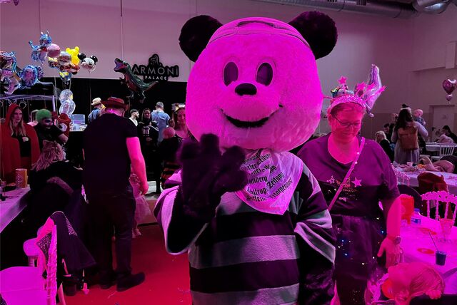 Der Panda der Marler Zeitung.