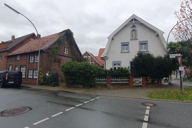An der Merschstraße in Herbern kam es zu dem folgenschweren Angriff auf die Sanitäter.